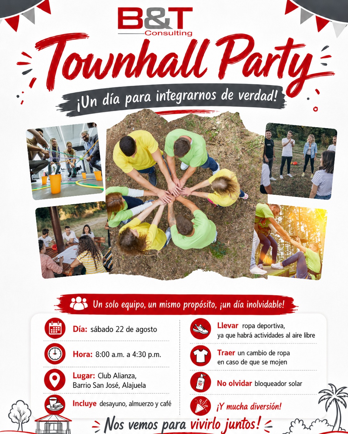 Save the Date: Townhall Party B&T